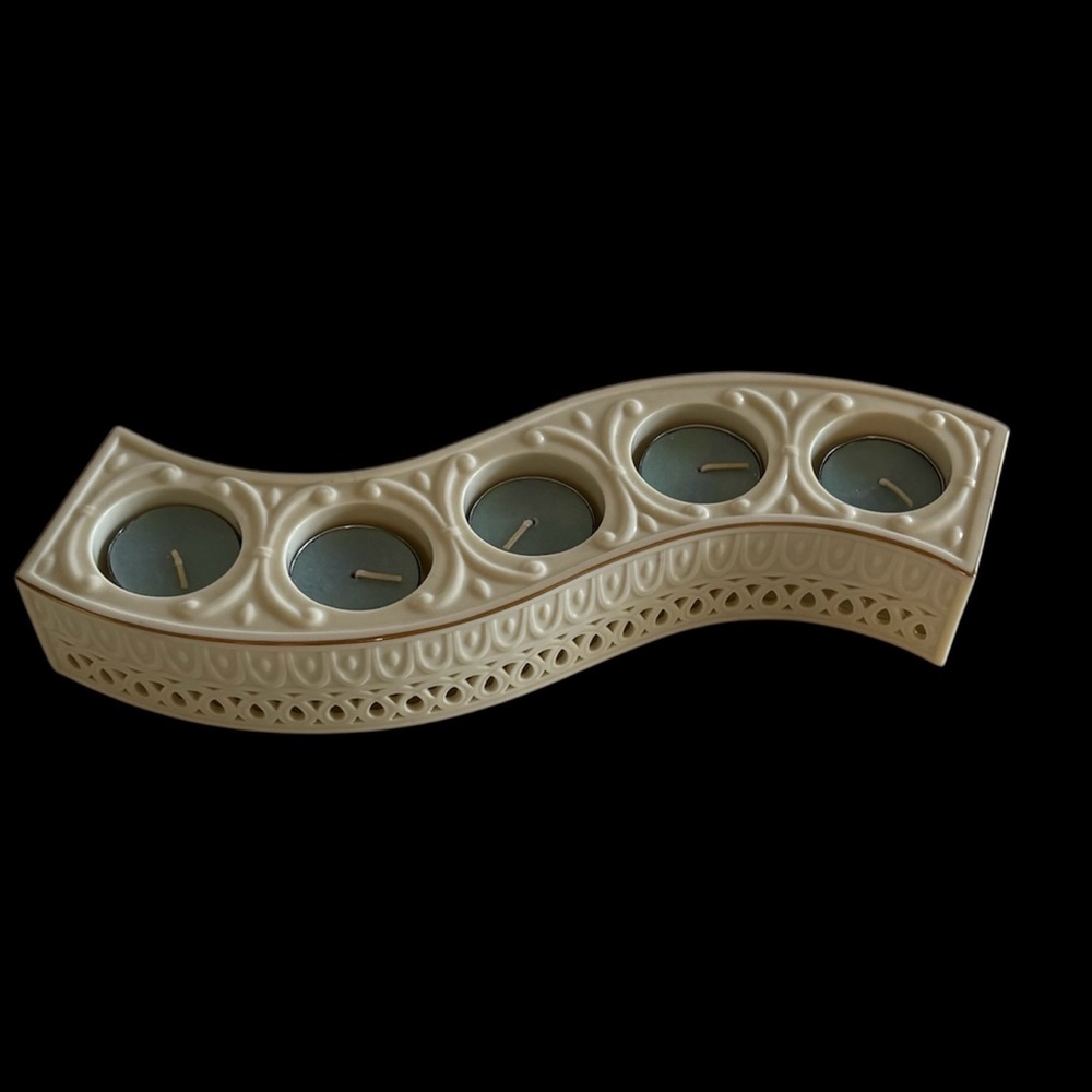 Lenox Ivory Tealight Holder